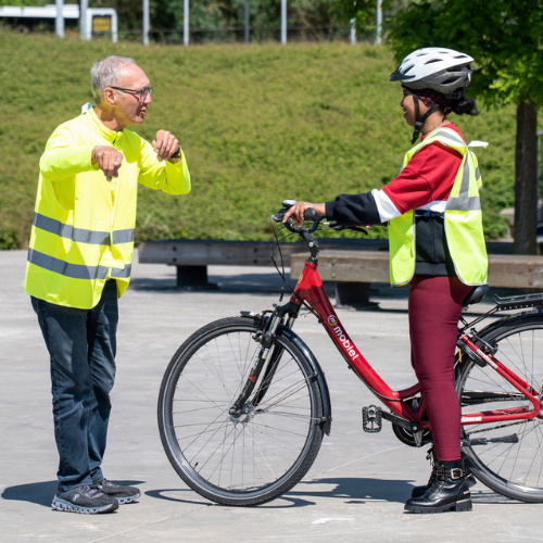 Fietsles volwassenen Fietsencentrum Mobiel