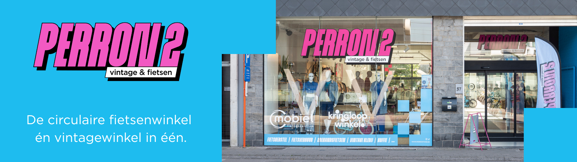 Perron 2 circulaire fietsenwinkel Fietsencentrum Mobiel